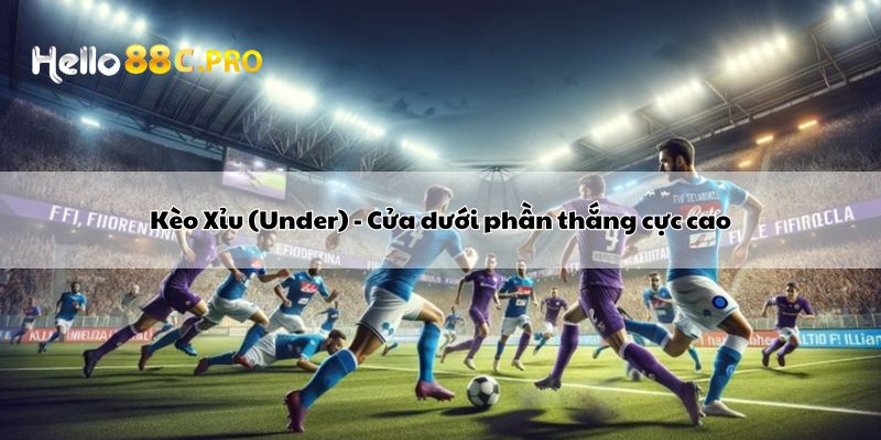 Kèo Xỉu (Under) - Cửa dưới phần thắng cực cao